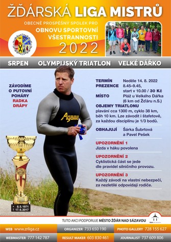 Pozvánka - Olympijský triatlon