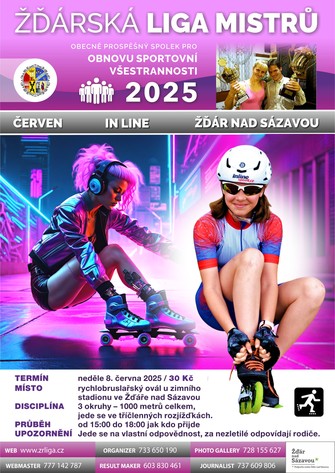 Pozvánka - Rychlobruslení IN-LINE