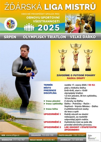 Pozvánka - Olympijský triatlon