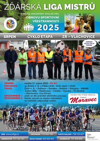 Pozvánka - Cyklistická etapa