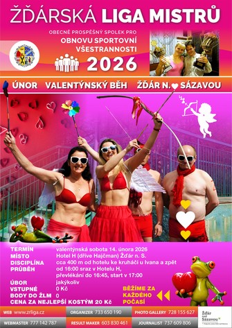 Pozvánka - Valentýnský běh