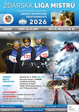 Pozvánka - Obří slalom